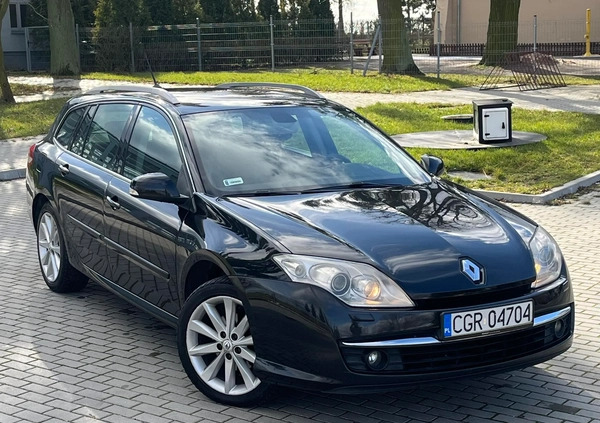 Renault Laguna cena 15700 przebieg: 348000, rok produkcji 2008 z Grudziądz małe 56